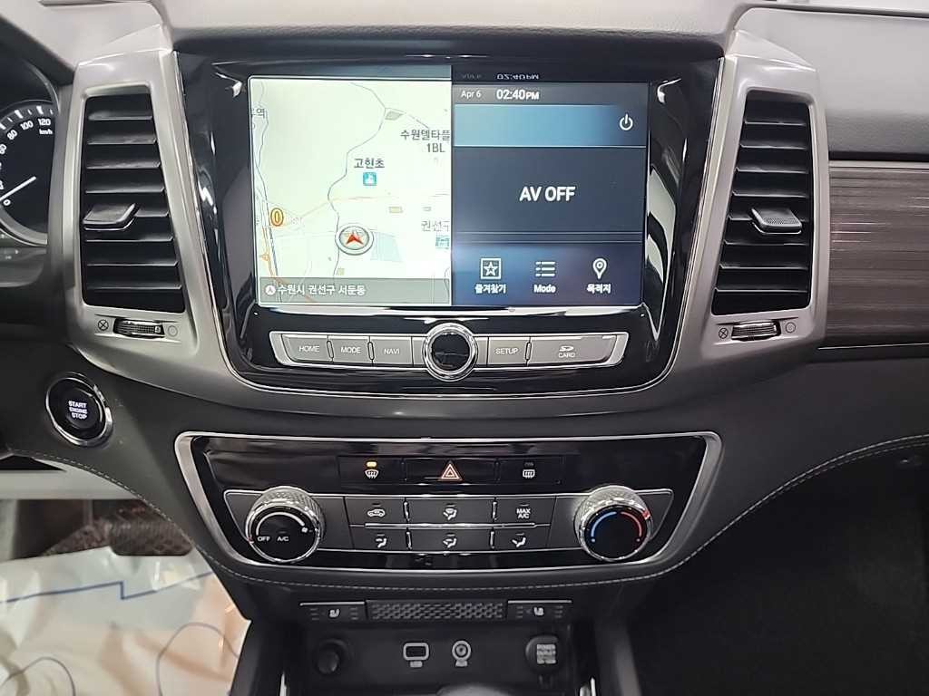 KG모빌리티(쌍용) 렉스턴 G4렉스턴 디젤 2.2 2WD 유라시아 에디션 이미지 10