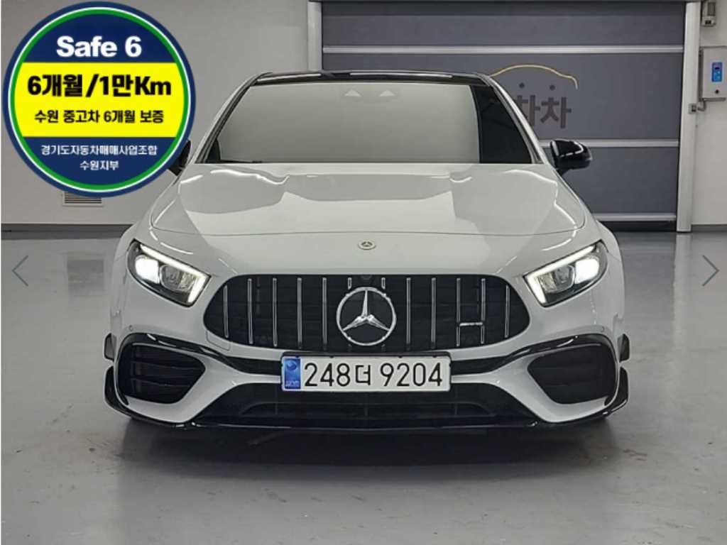 벤츠 A 클래스 A클래스 W177 AMG A45 4MATIC+ 해치백 이미지 2