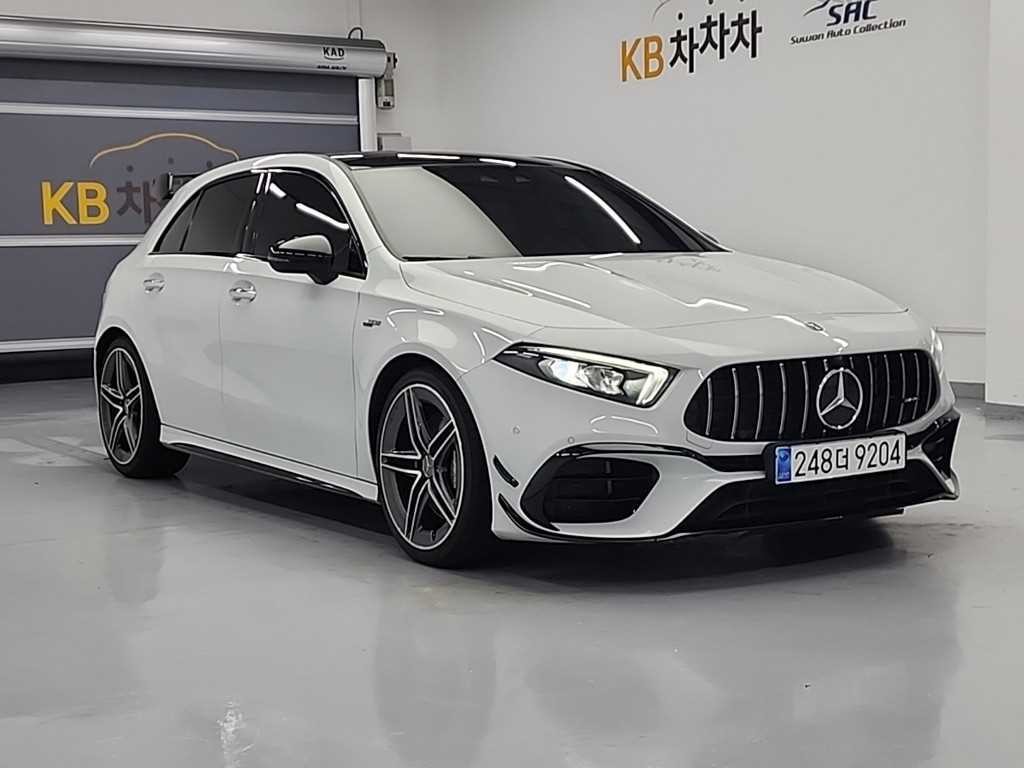 벤츠 A 클래스 A클래스 W177 AMG A45 4MATIC+ 해치백 이미지 5
