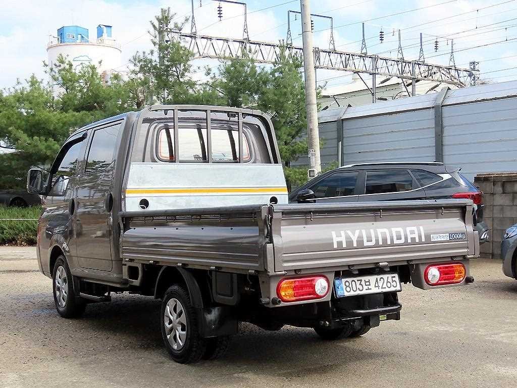 소형화물 카고(소형) [카고]포터2 (LPG2.5터보) 더블캡/초장축/2WD 프리미엄 이미지 3