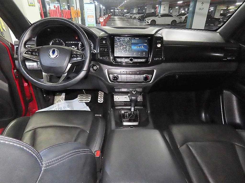 KG모빌리티(쌍용) 렉스턴 렉스턴 스포츠 칸 디젤 2.2 4WD 5링크 프레스티지 스페셜 이미지 10