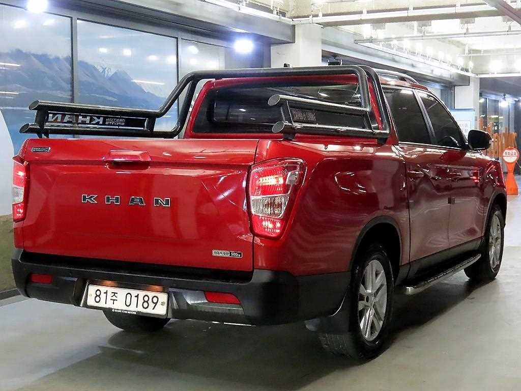KG모빌리티(쌍용) 렉스턴 렉스턴 스포츠 칸 디젤 2.2 4WD 5링크 프레스티지 스페셜 이미지 4