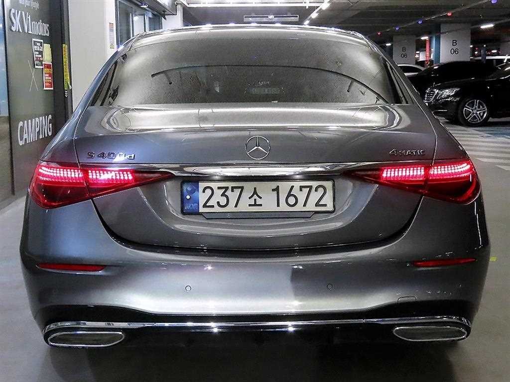 벤츠 S 클래스 S클래스-W223 S400 d 4MATIC 이미지 5