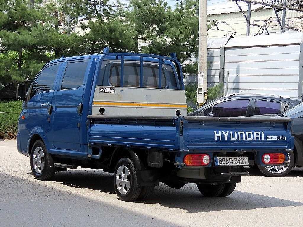 소형화물 카고(소형) [카고]포터2 (LPG2.5터보) 더블캡/초장축/2WD 스마트 이미지 3