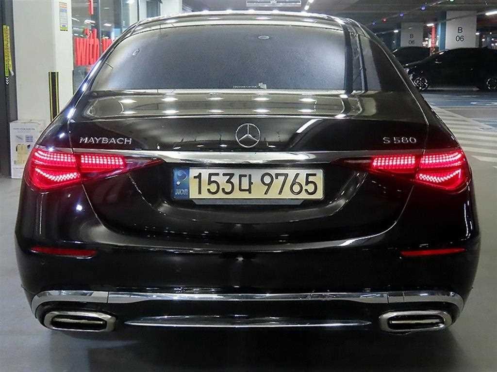 벤츠 S 클래스 S클래스-W223 마이바흐 S580 4MATIC 이미지 5