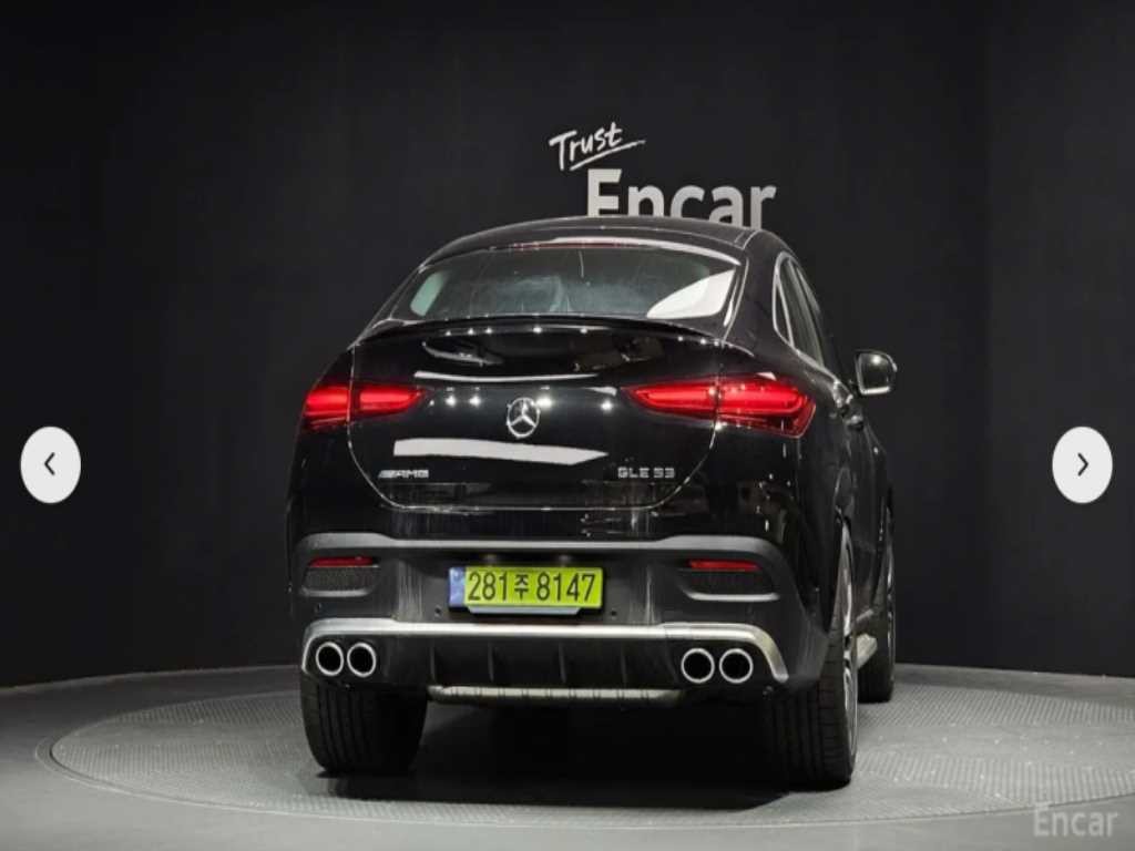 벤츠 GLE 클래스 GLE 클래스 W167 GLE 53 AMG 4MATIC 플러스 쿠페 이미지 4