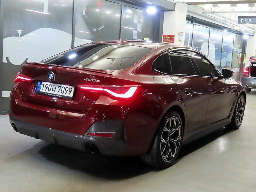 BMW 4시리즈 4시리즈 (G22) 420d 그란쿠페 M 스포츠 퍼스트 에디션 이미지 4
