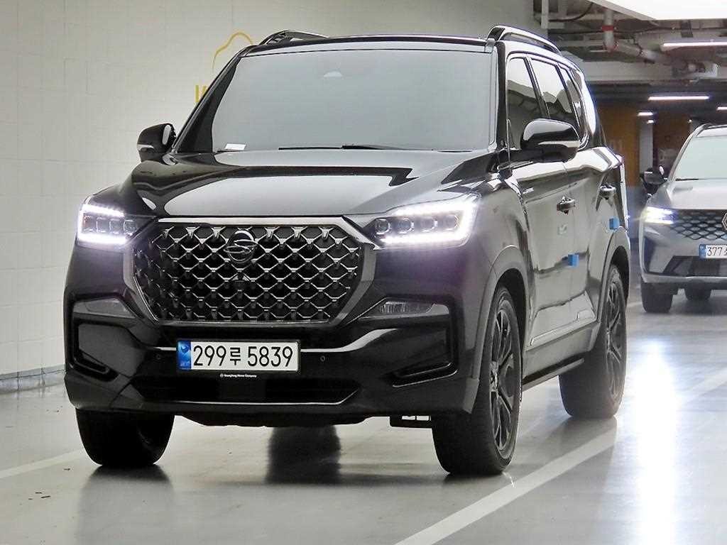 KG모빌리티(쌍용) 렉스턴 올 뉴 렉스턴 (Y450) 디젤 2.2 4WD 더 블랙 이미지 2