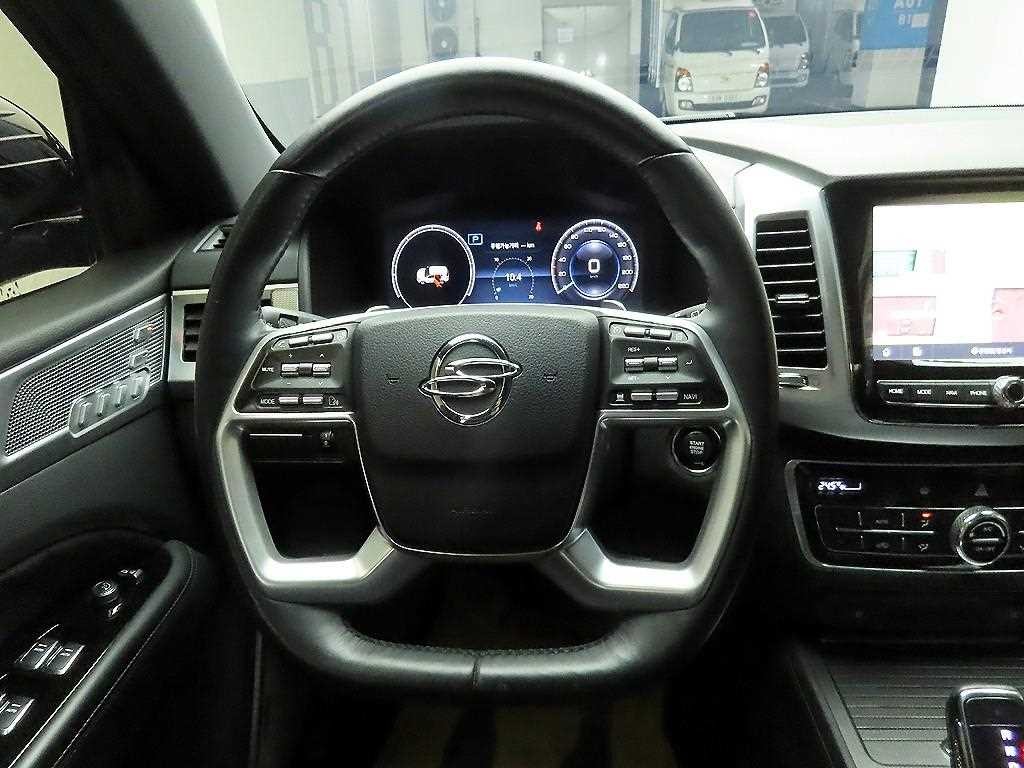 KG모빌리티(쌍용) 렉스턴 올 뉴 렉스턴 (Y450) 디젤 2.2 4WD 더 블랙 이미지 7