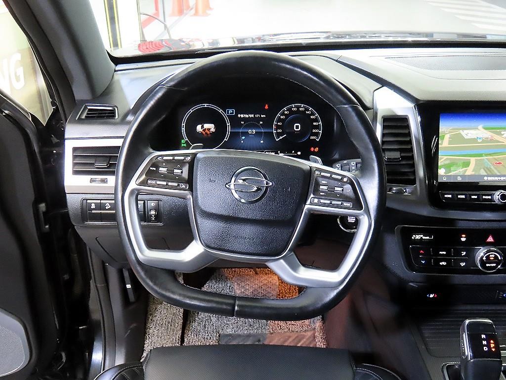 KG모빌리티(쌍용) 렉스턴 올 뉴 렉스턴 (Y450) 디젤 2.2 4WD 더 블랙 이미지 8