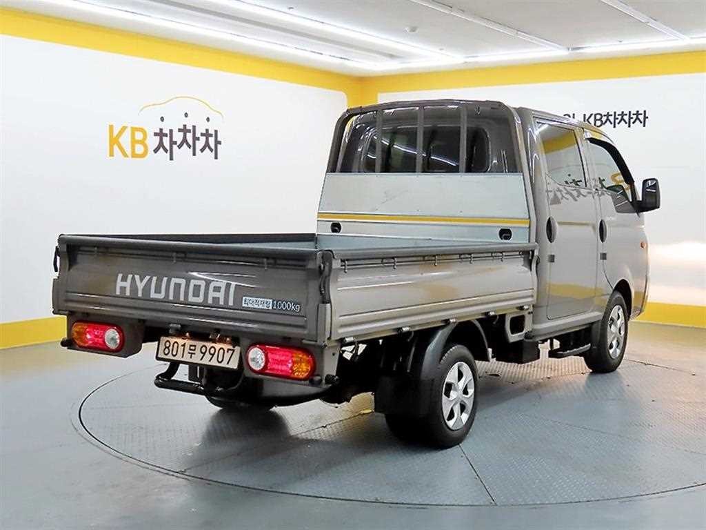 소형화물 카고(소형) [카고]포터2 (LPG2.5터보) 더블캡/초장축/2WD 스마트 이미지 4