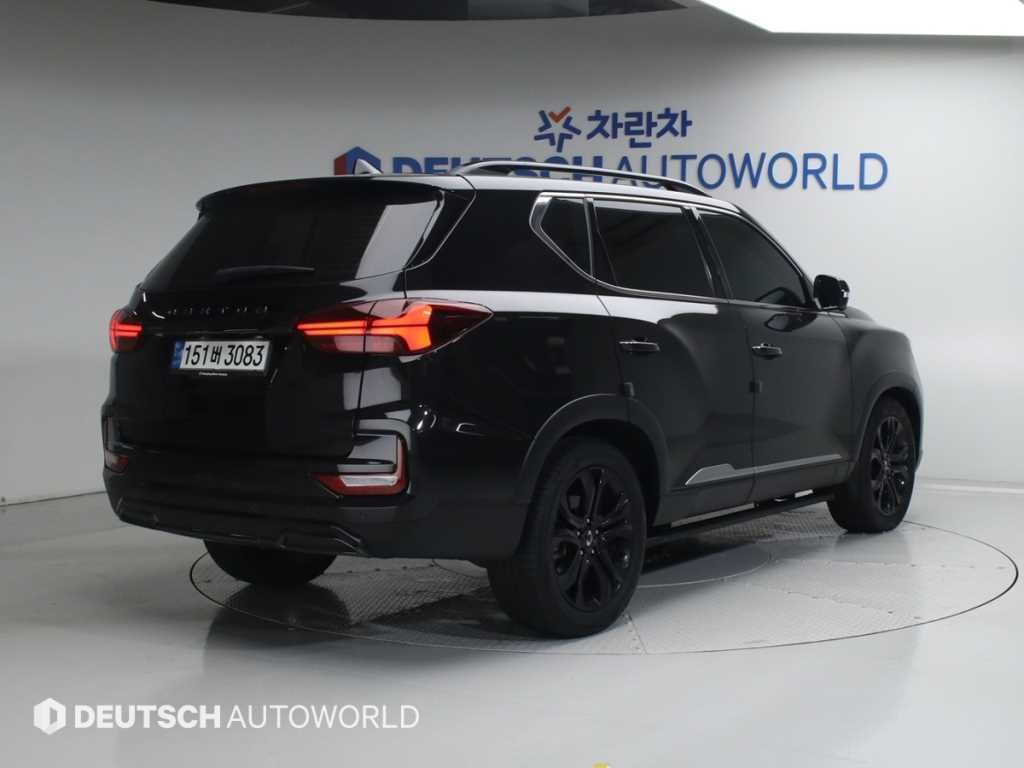KG모빌리티(쌍용) 렉스턴 올 뉴 렉스턴 (Y450) 디젤 2.2 4WD 더 블랙 이미지 2