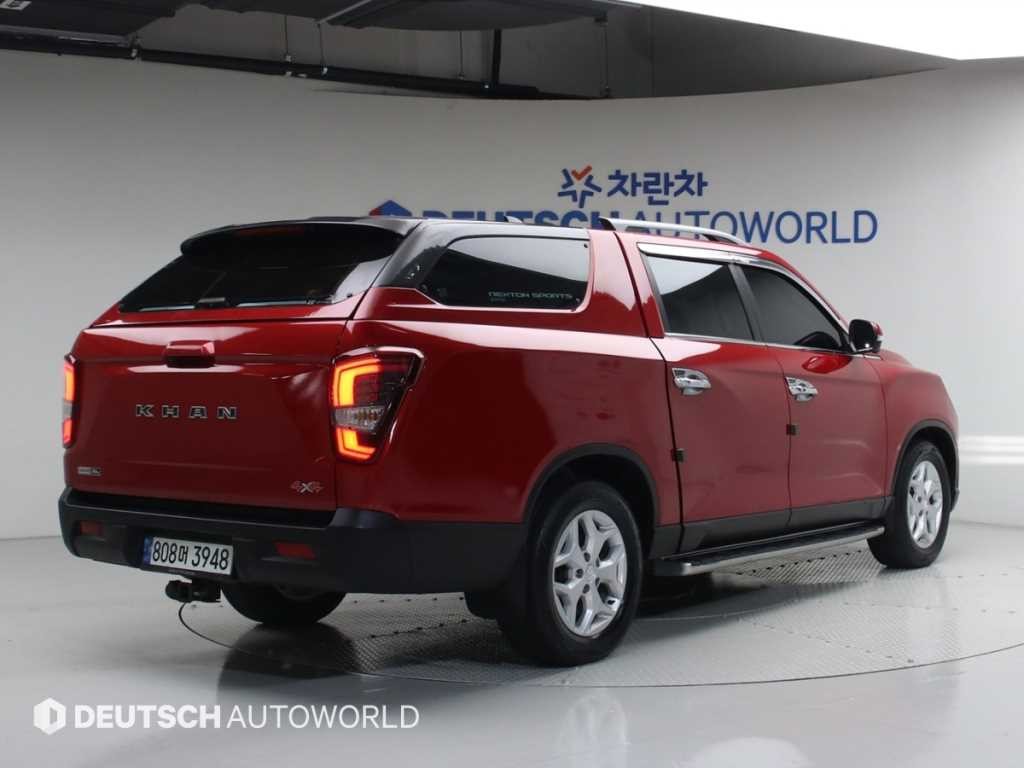 KG모빌리티(쌍용) 렉스턴 더 뉴 렉스턴 스포츠 칸 디젤 2.2 4WD 프레스티지 이미지 2