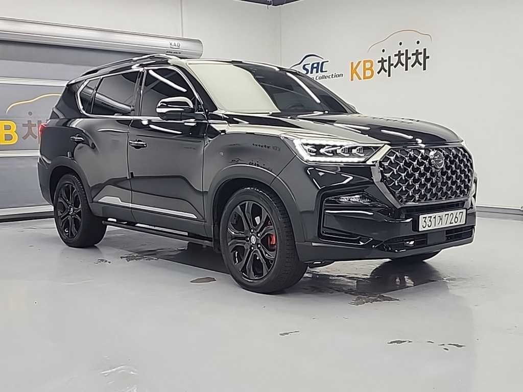 KG모빌리티(쌍용) 렉스턴 올 뉴 렉스턴 (Y450) 디젤 2.2 4WD 더 블랙 이미지 4