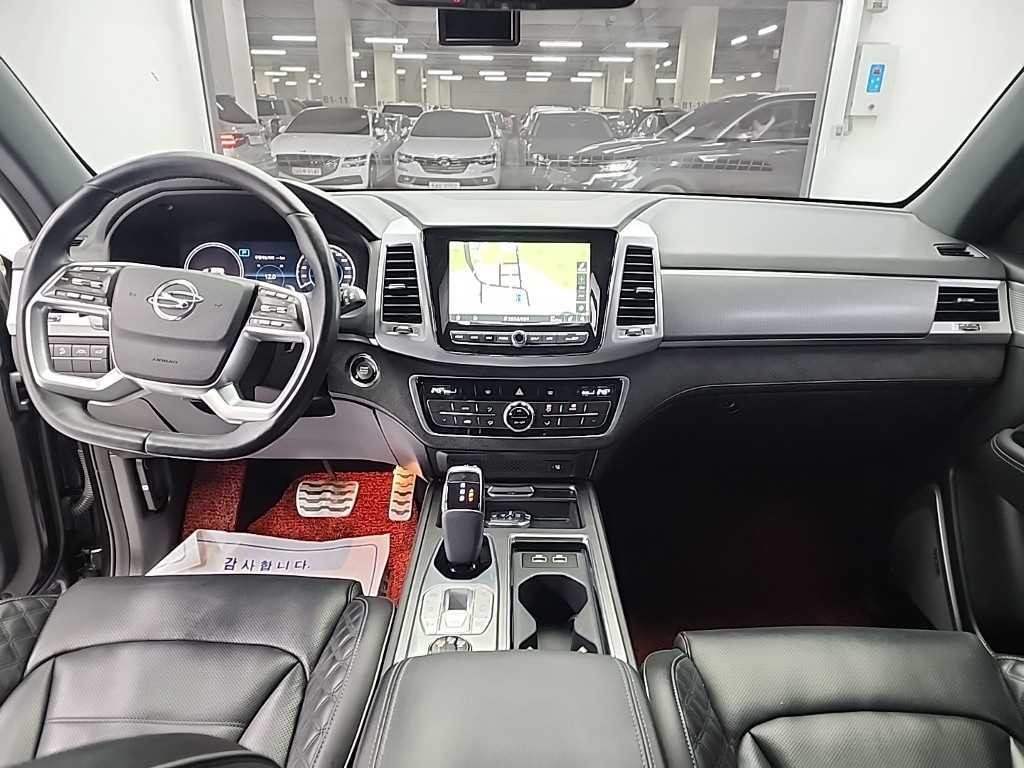 KG모빌리티(쌍용) 렉스턴 올 뉴 렉스턴 (Y450) 디젤 2.2 4WD 더 블랙 이미지 7