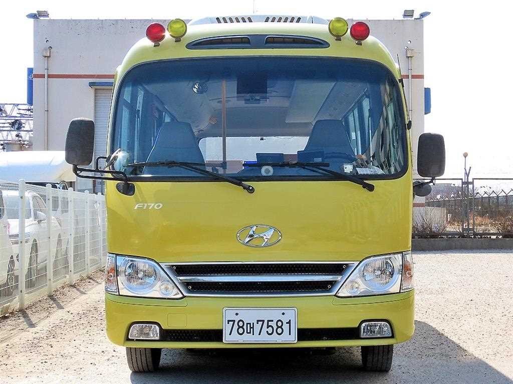중대형버스 소형현대버스 뉴카운티 장축 어린이 39인승 이미지 1