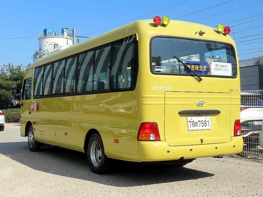 중대형버스 소형현대버스 뉴카운티 장축 어린이 39인승 이미지 3