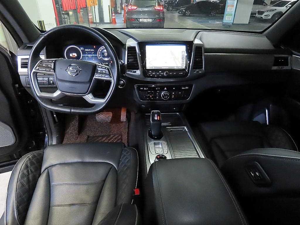 KG모빌리티(쌍용) 렉스턴 올 뉴 렉스턴 (Y450) 디젤 2.2 4WD 더 블랙 이미지 10