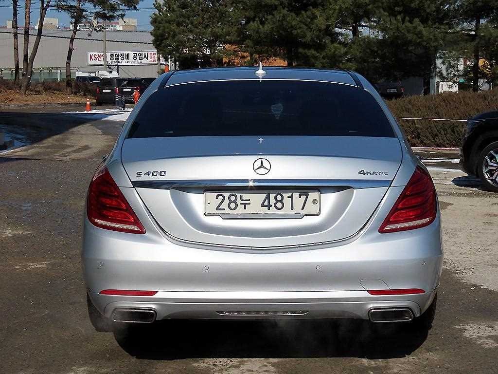 벤츠 S 클래스 S클래스-W222 S 400L 4MATIC 이미지 4