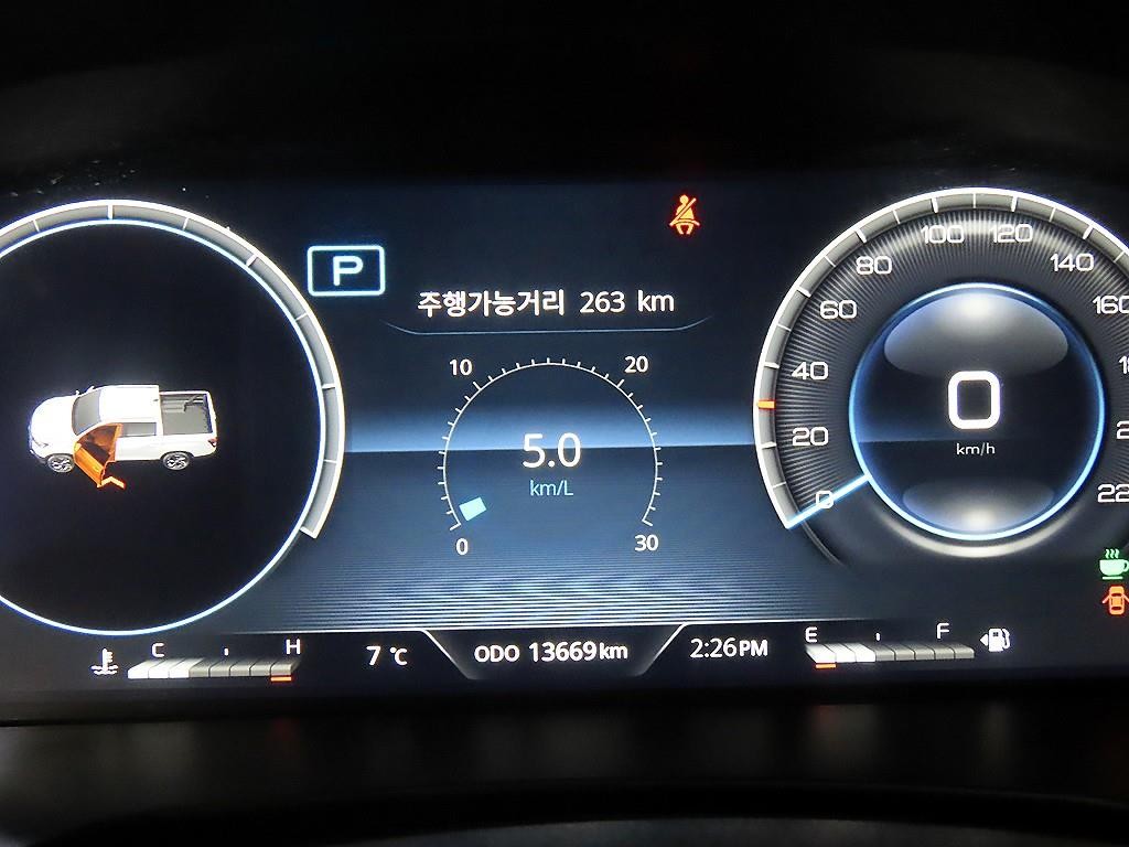KG모빌리티(쌍용) 무쏘 무쏘 스포츠(Q261) 2.2 4WD 프레스티지 이미지 9