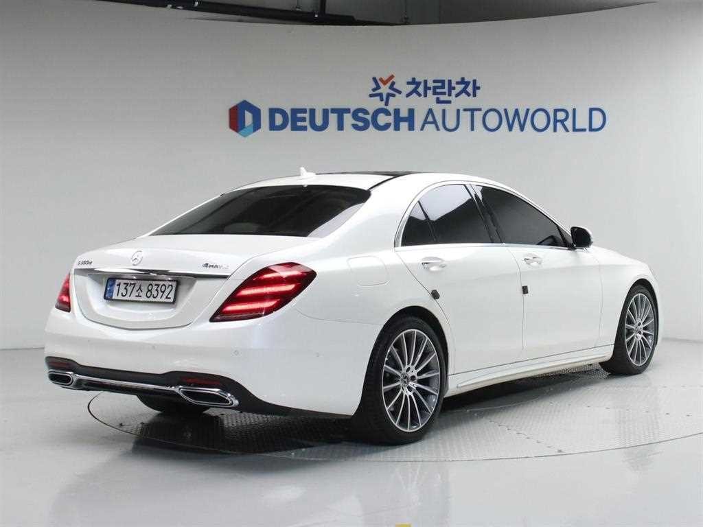 벤츠 S 클래스 S클래스-W222 S 350 d 4MATIC 이미지 3