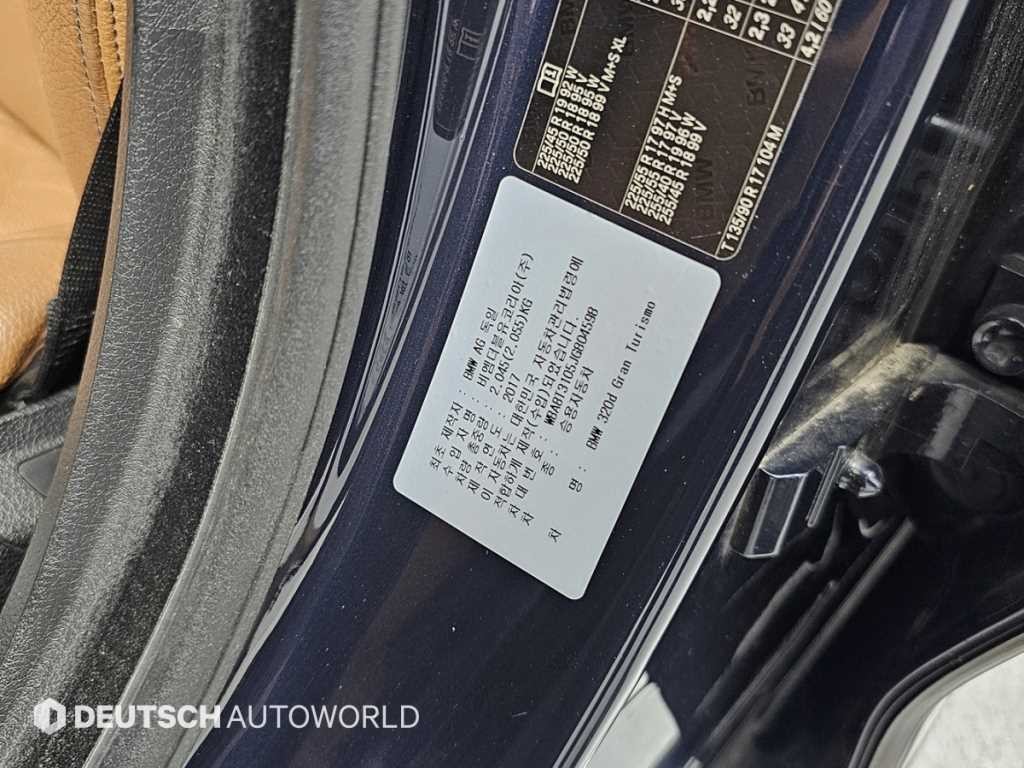 BMW 그란투리스모 3시리즈 GT (F34) GT 320D 럭셔리 이미지 20