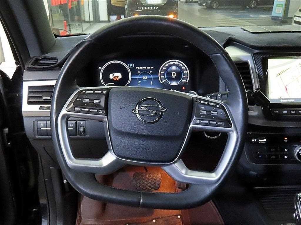 KG모빌리티(쌍용) 렉스턴 올 뉴 렉스턴 (Y450) 디젤 2.2 4WD 더 블랙 이미지 8
