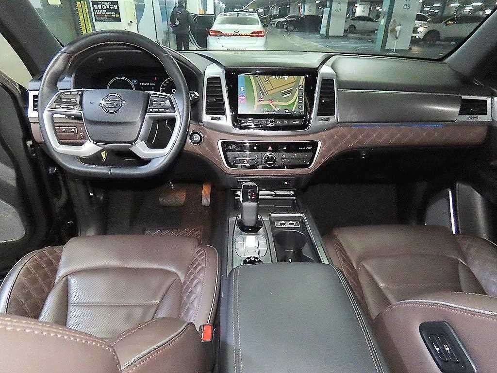 KG모빌리티(쌍용) 렉스턴 올 뉴 렉스턴 (Y450) 디젤 2.2 4WD 더 블랙 이미지 10