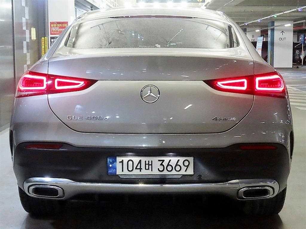 벤츠 GLE 클래스 GLE 클래스 W167 GLE 400d 4MATIC 쿠페 이미지 5