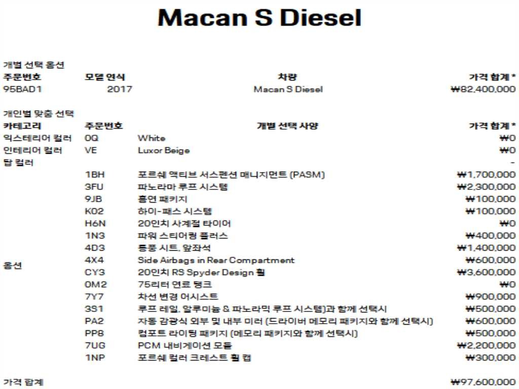 포르쉐 마칸 디젤 3.0 S 이미지 19