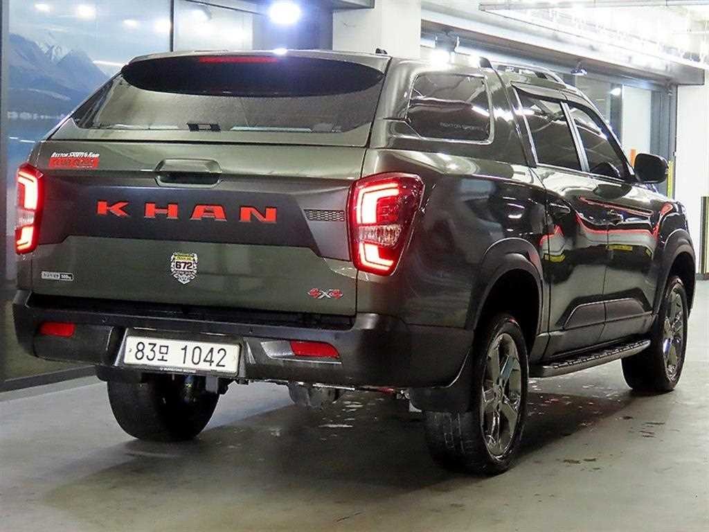 KG모빌리티(쌍용) 렉스턴 더 뉴 렉스턴 스포츠 칸 디젤 2.2 4WD 프레스티지 이미지 4