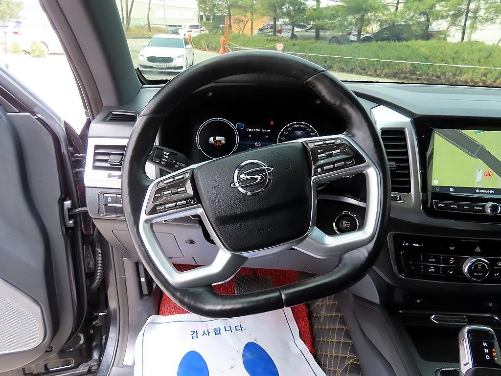 KG모빌리티(쌍용) 렉스턴 올 뉴 렉스턴 (Y450) 디젤 2.2 4WD 더 블랙 이미지 8