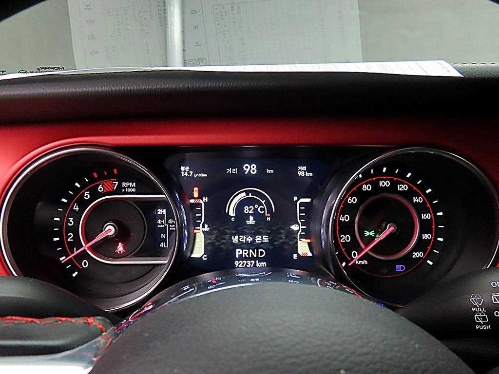 지프 랭글러 랭글러 (JL) 2.0 루비콘 4도어 파워 탑 이미지 8