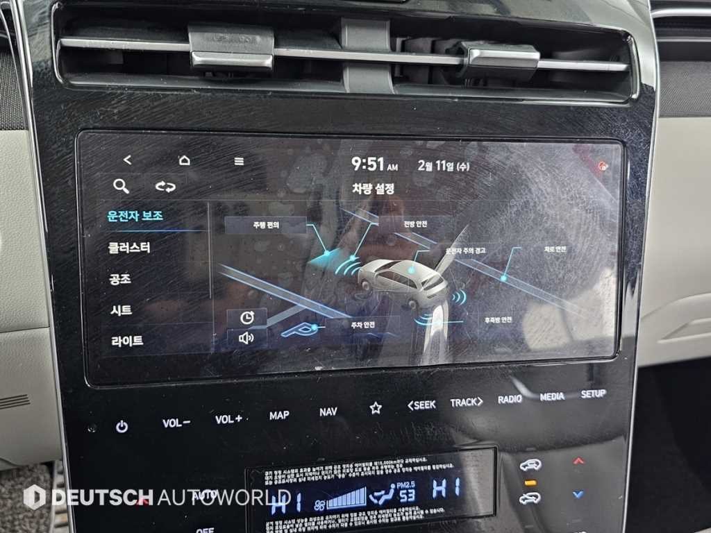 현대 투싼 투싼 (NX4) 가솔린 1.6 터보 2WD 인스퍼레이션 이미지 17