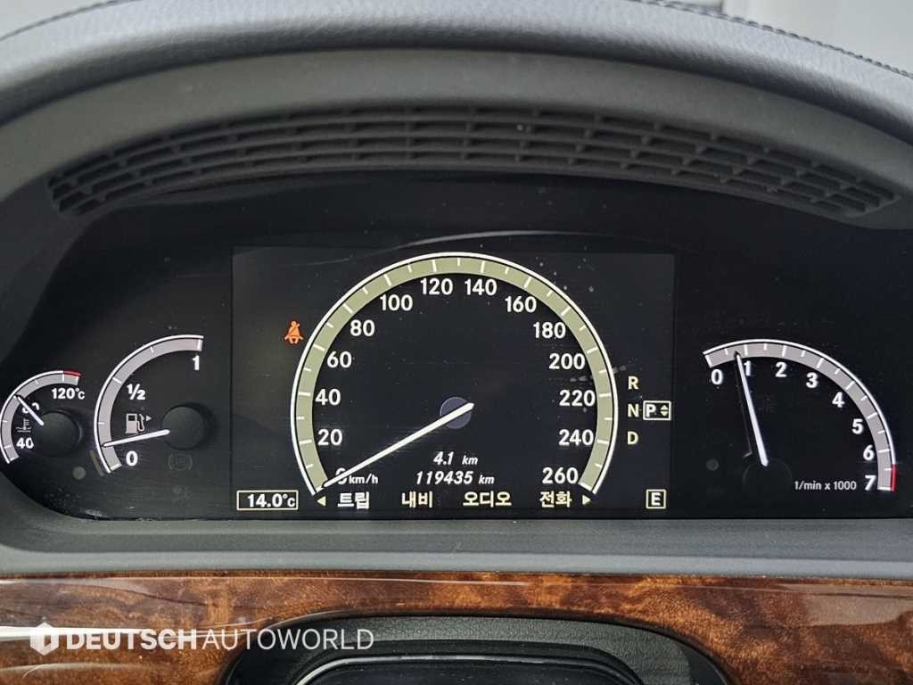 벤츠 S 클래스 S클래스-W221 S350L 블루이피션시 이미지 8