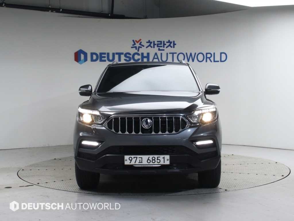 KG모빌리티(쌍용) 렉스턴 렉스턴 스포츠 칸 디젤 2.2 4WD 5링크 프레스티지 스페셜 이미지 3