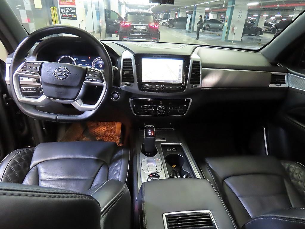 KG모빌리티(쌍용) 렉스턴 올 뉴 렉스턴 (Y450) 디젤 2.2 4WD 더 블랙 이미지 10