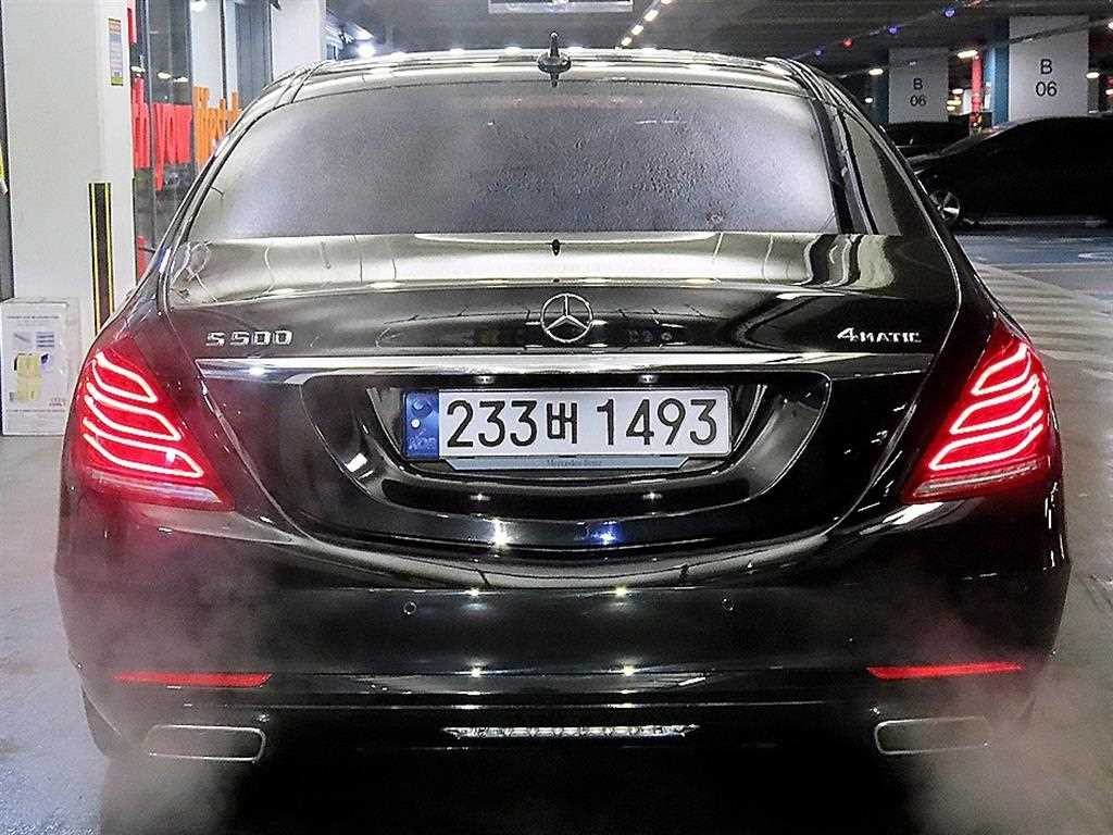 벤츠 S 클래스 S클래스-W222 S 500L 4MATIC 이미지 5