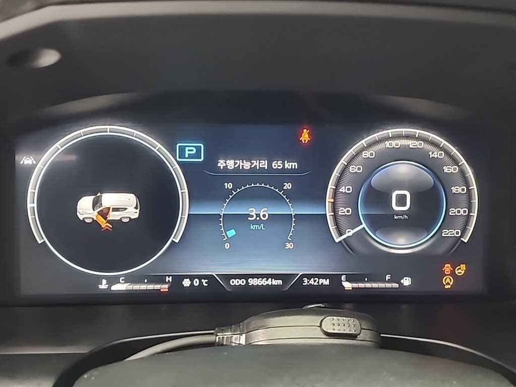 KG모빌리티(쌍용) 렉스턴 올 뉴 렉스턴 (Y450) 디젤 2.2 4WD 더 블랙 이미지 6