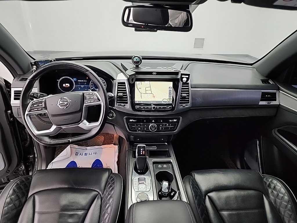 KG모빌리티(쌍용) 렉스턴 올 뉴 렉스턴 (Y450) 디젤 2.2 4WD 더 블랙 이미지 7