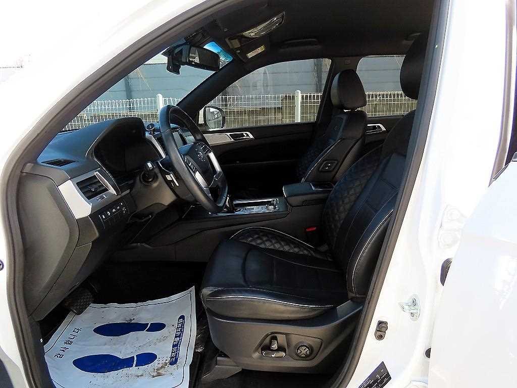 KG모빌리티(쌍용) 렉스턴 올 뉴 렉스턴 (Y450) 디젤 2.2 4WD 더 블랙 이미지 5