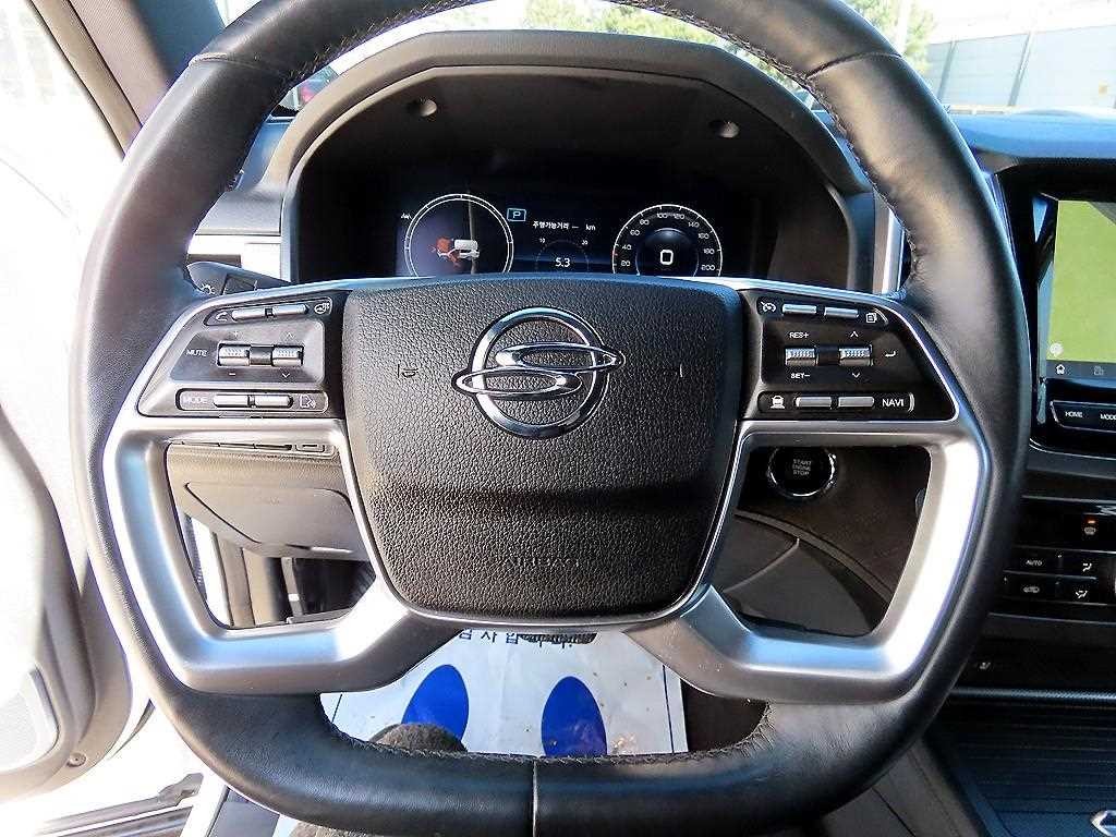 KG모빌리티(쌍용) 렉스턴 올 뉴 렉스턴 (Y450) 디젤 2.2 4WD 더 블랙 이미지 8