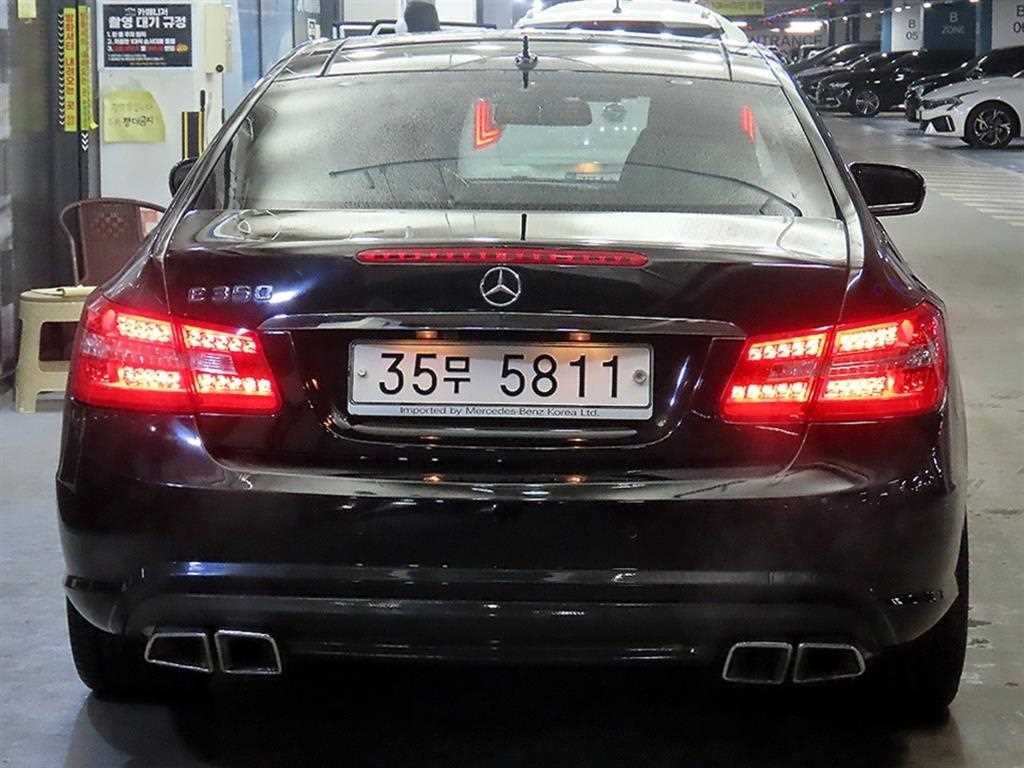 벤츠 E 클래스 E-클래스 W212 E350 쿠페 이미지 5