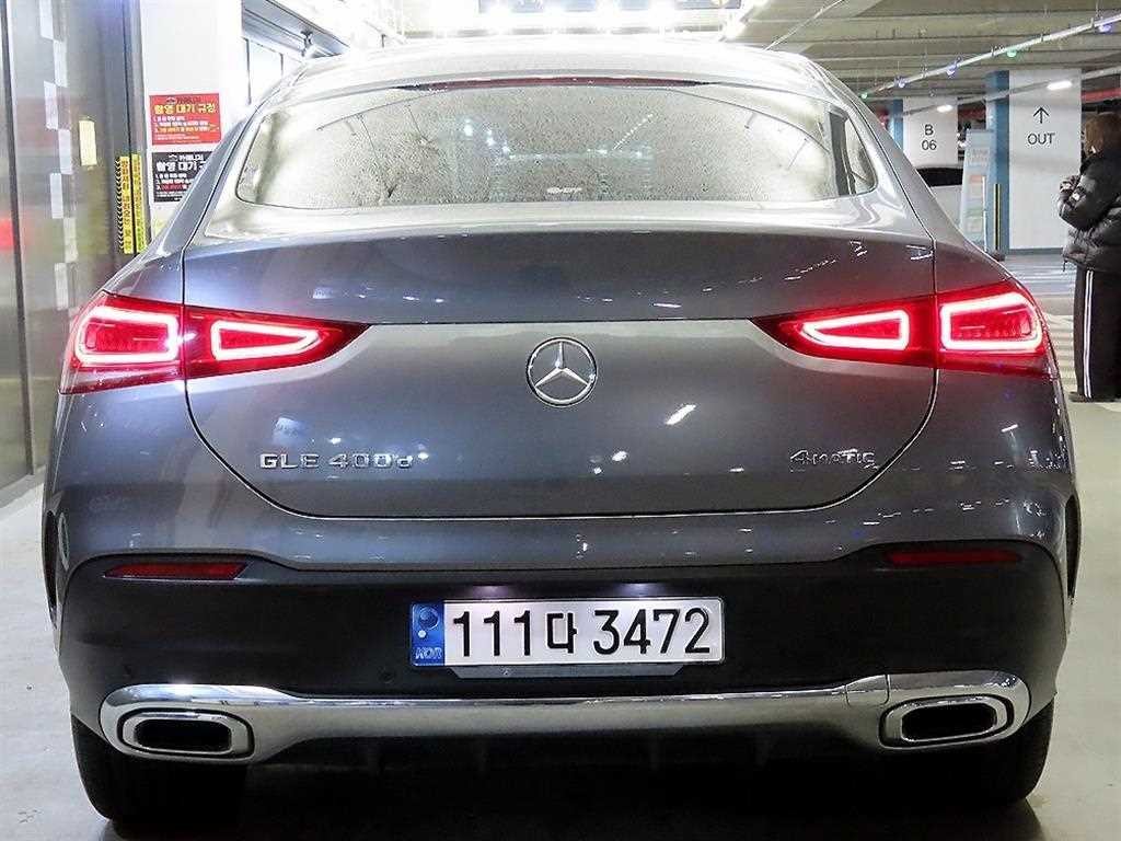 벤츠 GLE 클래스 GLE 클래스 W167 GLE 400d 4MATIC 쿠페 이미지 5