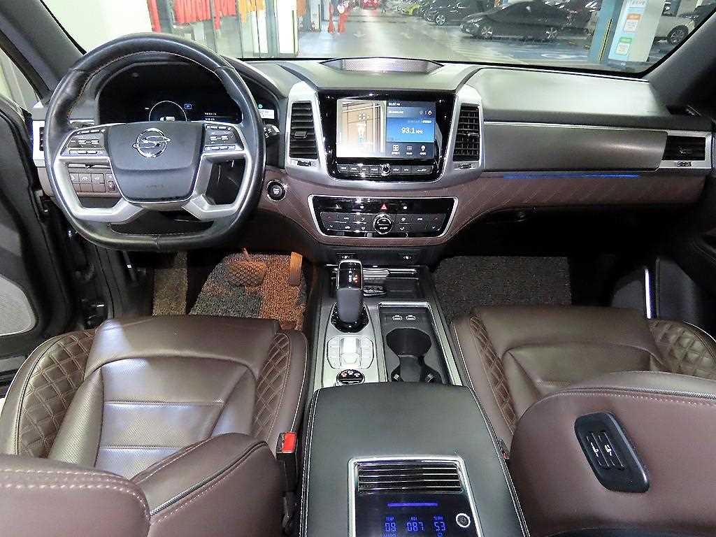 KG모빌리티(쌍용) 렉스턴 올 뉴 렉스턴 (Y450) 디젤 2.2 4WD 더 블랙 이미지 10