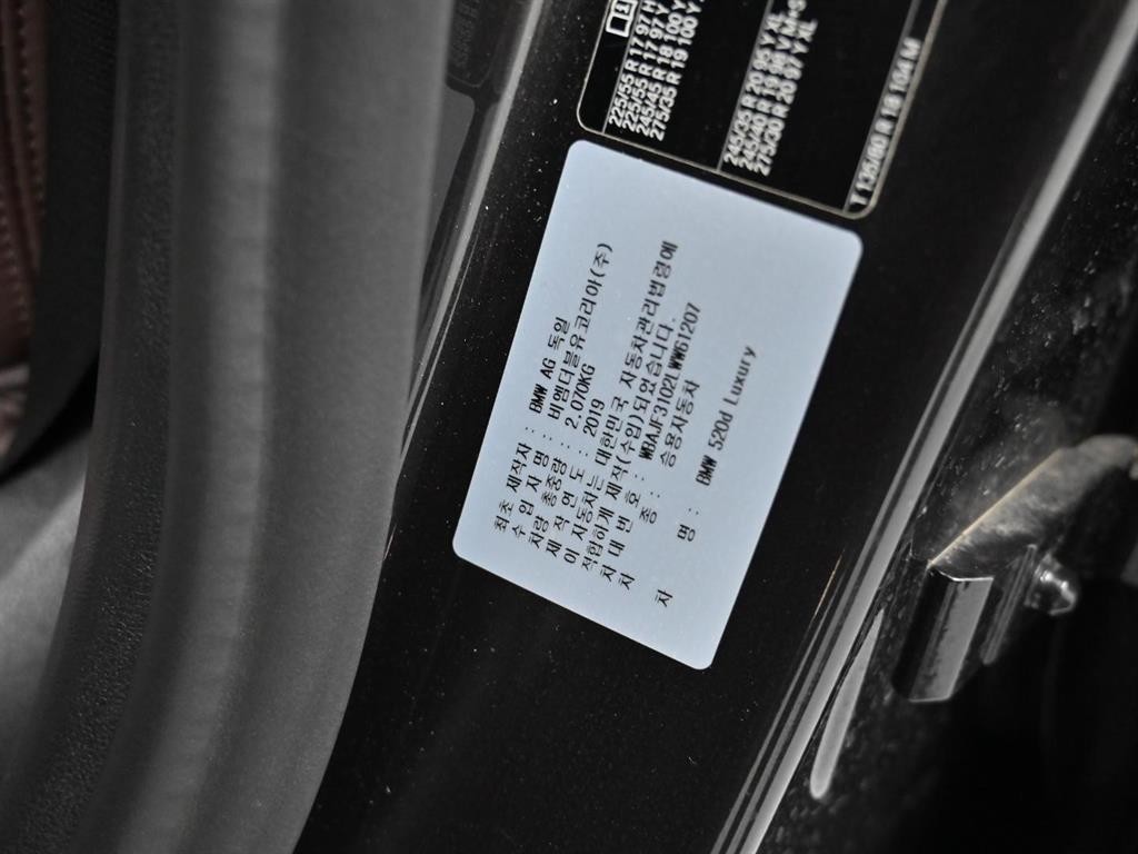 BMW 5시리즈 5시리즈 (G30) 520d 럭셔리 플러스 이미지 20