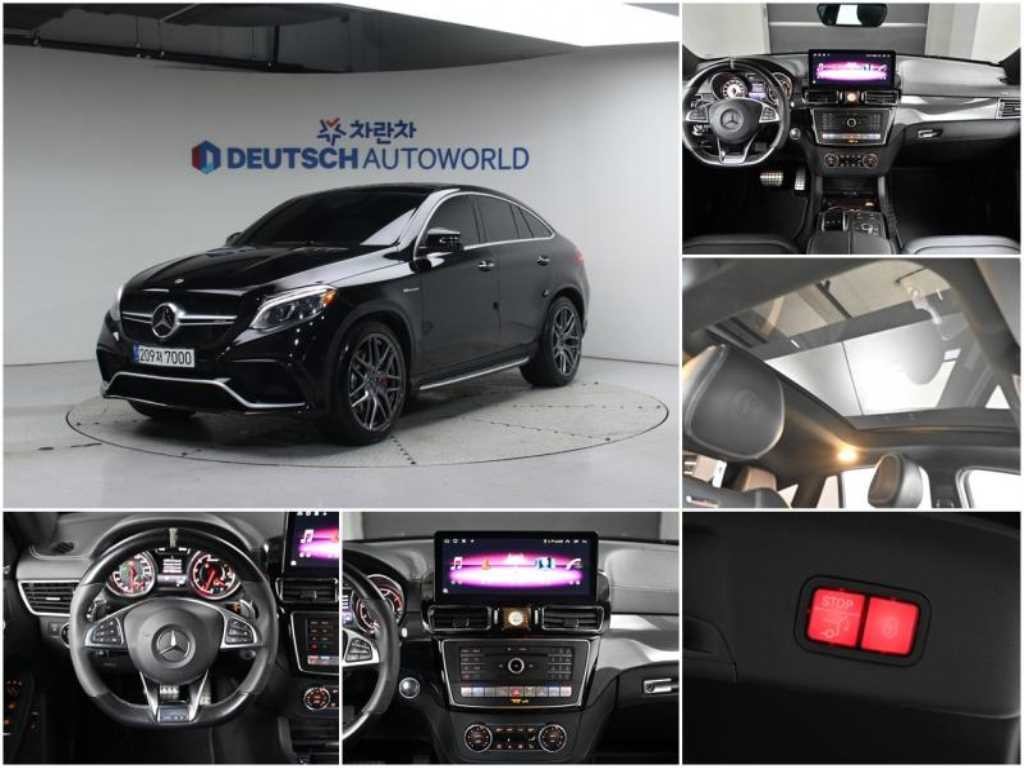 벤츠 GLE 클래스 GLE 클래스 W166 GLE 63 AMG S 4MATIC 쿠페 이미지 1