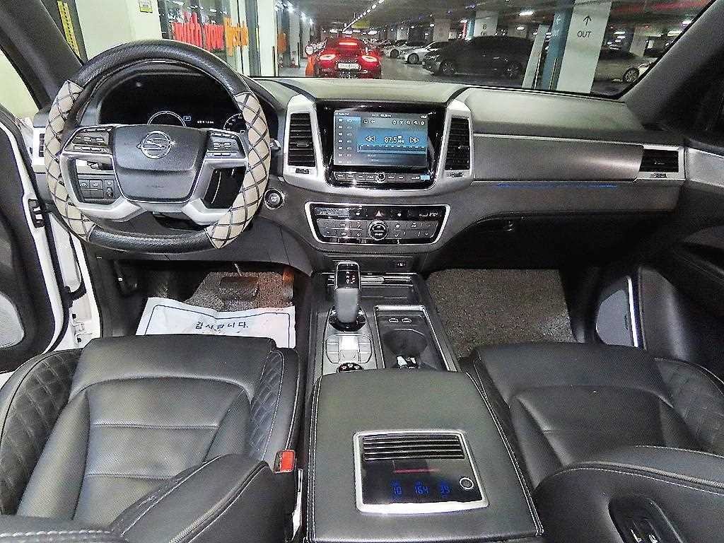 KG모빌리티(쌍용) 렉스턴 올 뉴 렉스턴 (Y450) 디젤 2.2 4WD 더 블랙 이미지 10