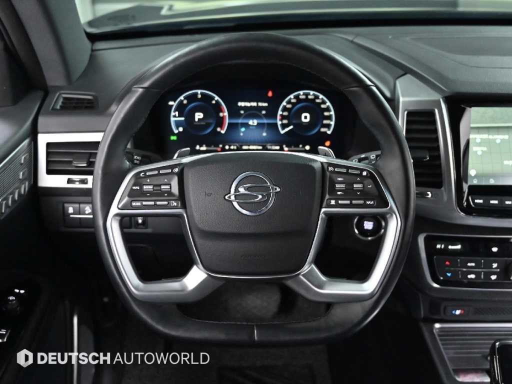 KG모빌리티(쌍용) 렉스턴 올 뉴 렉스턴 (Y450) 디젤 2.2 4WD 더 블랙 이미지 13