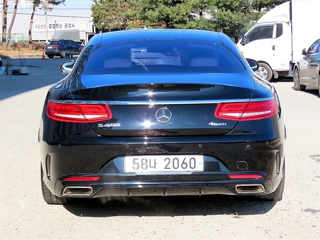 벤츠 S 클래스 S클래스-W222 S 400 4MATIC 쿠페 이미지 4